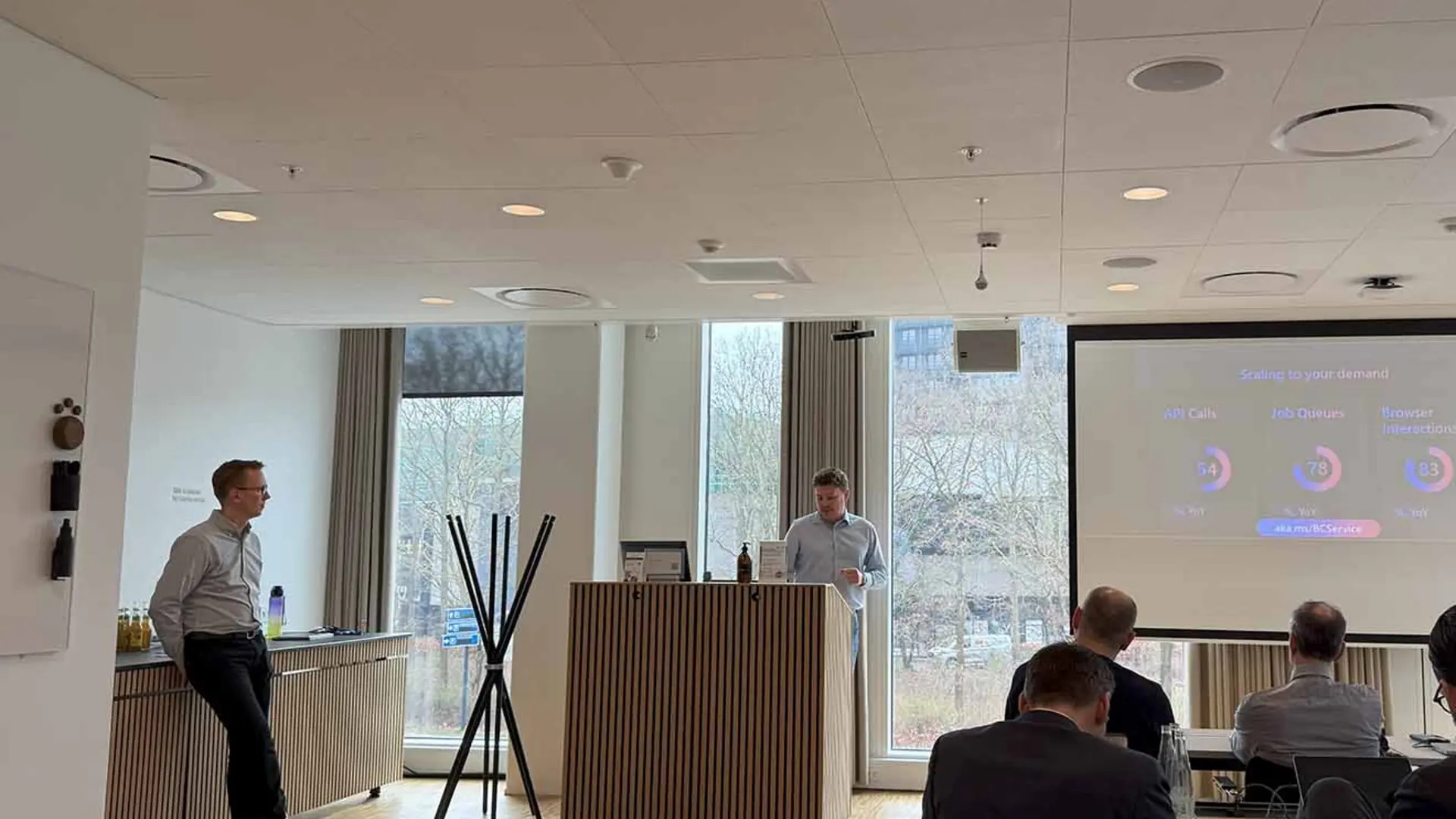 Dmitry Chadayev von Microsoft bei Vortrag zur Performance-Skalierung im Business Central-Umfeld