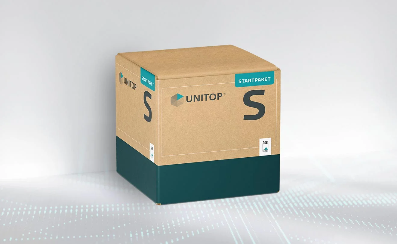 Klein aber fein: Das unitop-Startpaket Größe S unitop-Startpaket Größe S