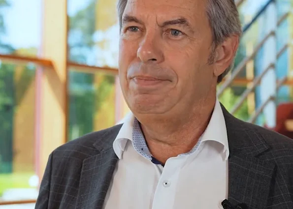 Porträt von Adrie van Eersel, ehemaliger Geschäftsführer, Menz & Könecke GmbH.