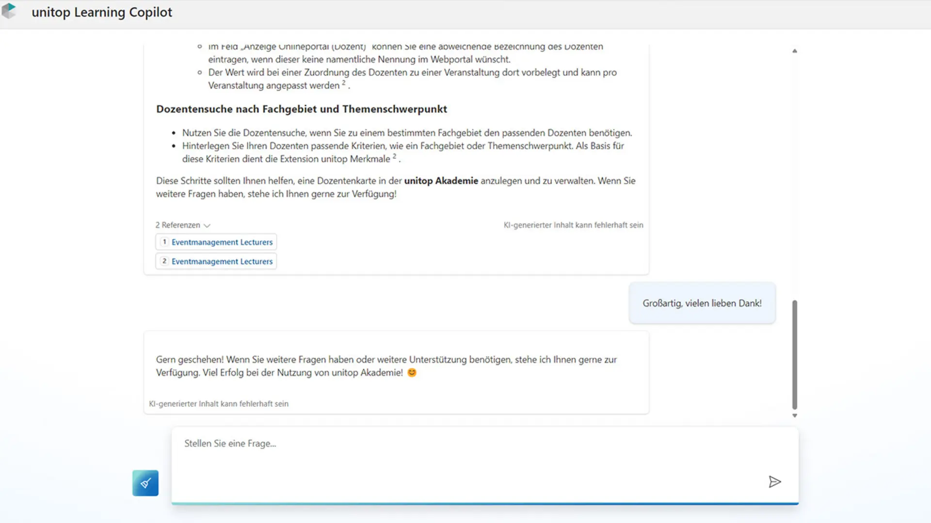 Ende der Antwort von unitop Learning Copilot – inklusive Referenzen