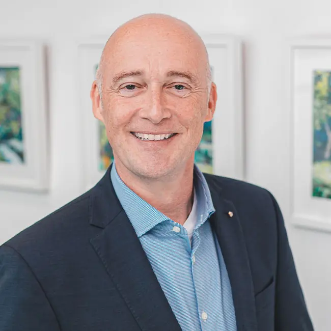 Porträtfoto von Markus Gebehenne, Leiter Marketing/eBusiness bei der Lederer GmbH in Ennepetal