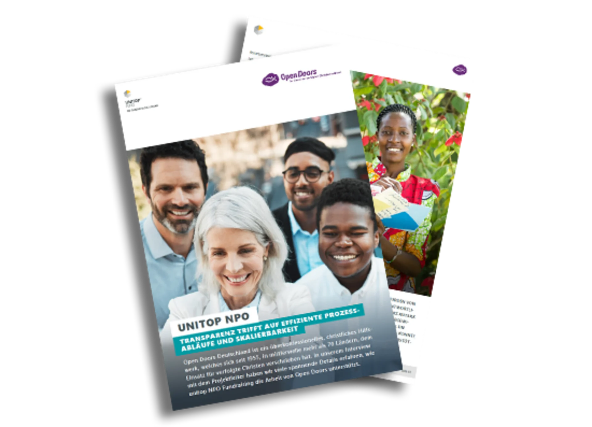 Cover des Referenzberichts Open Doors