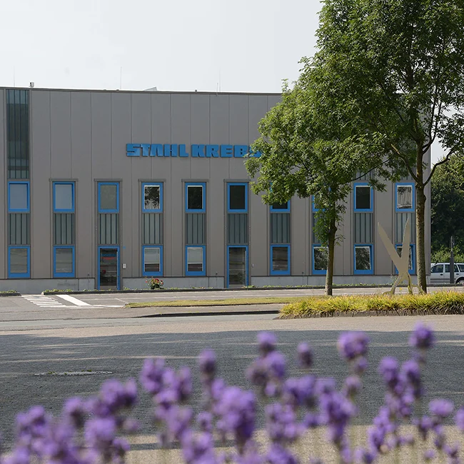 Stahl Krebs Gebäude