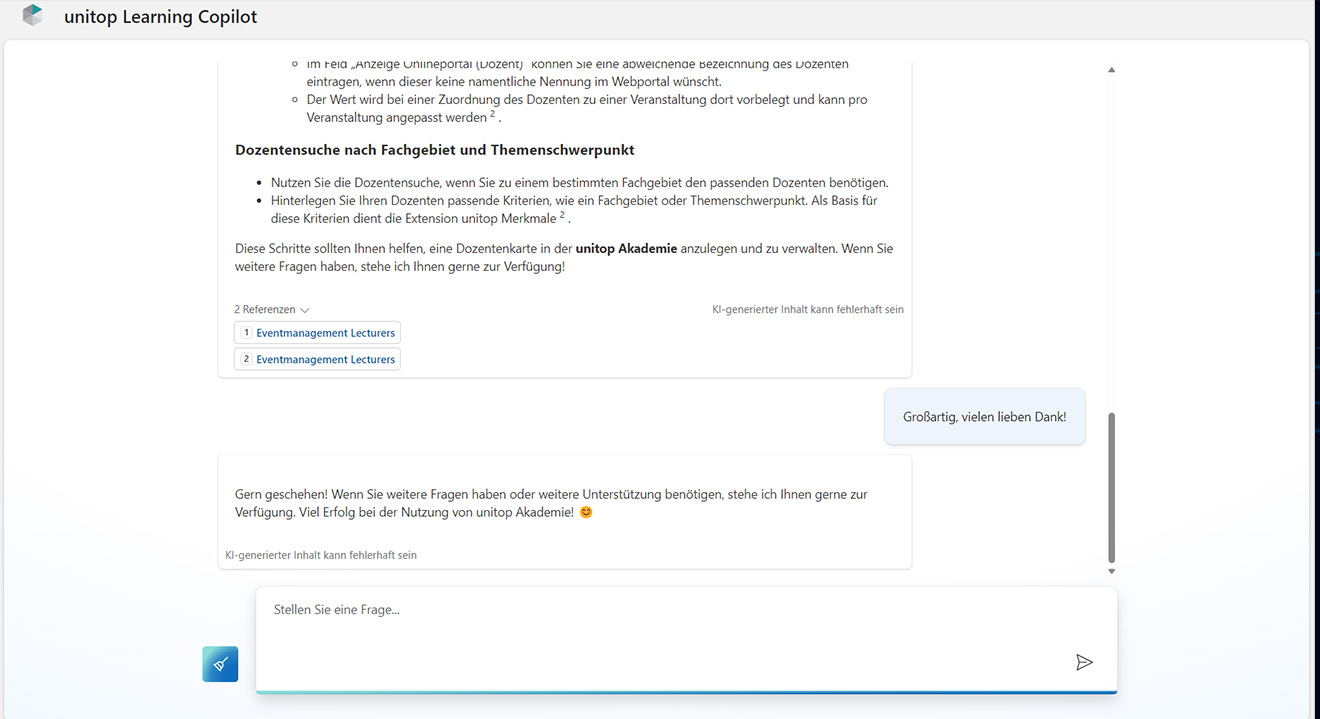 Ende der Antwort von unitop Learning Copilot – inklusive Referenzen
