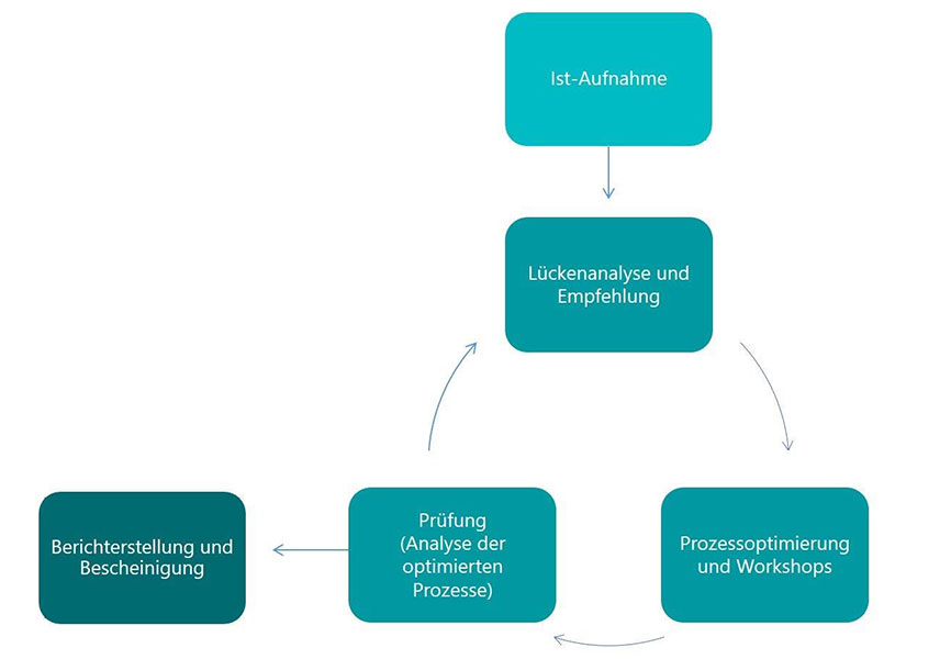 Fünf-Schritt-Zyklus im Changemanagement